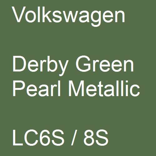 Volkswagen, Derby Green Pearl Metallic, LC6S / 8S.